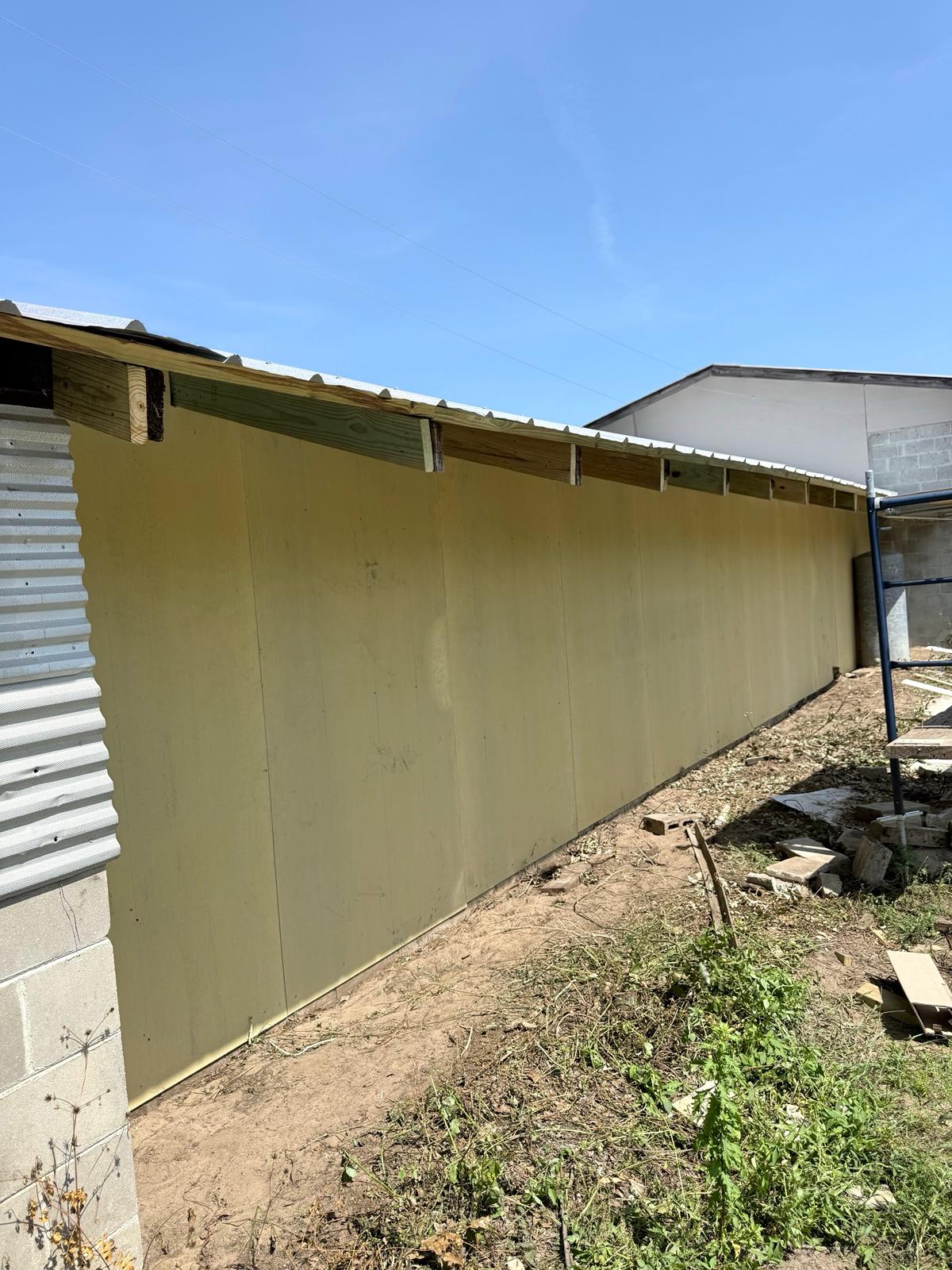 Drywall and paint touch-up in Tampa Bay rental property