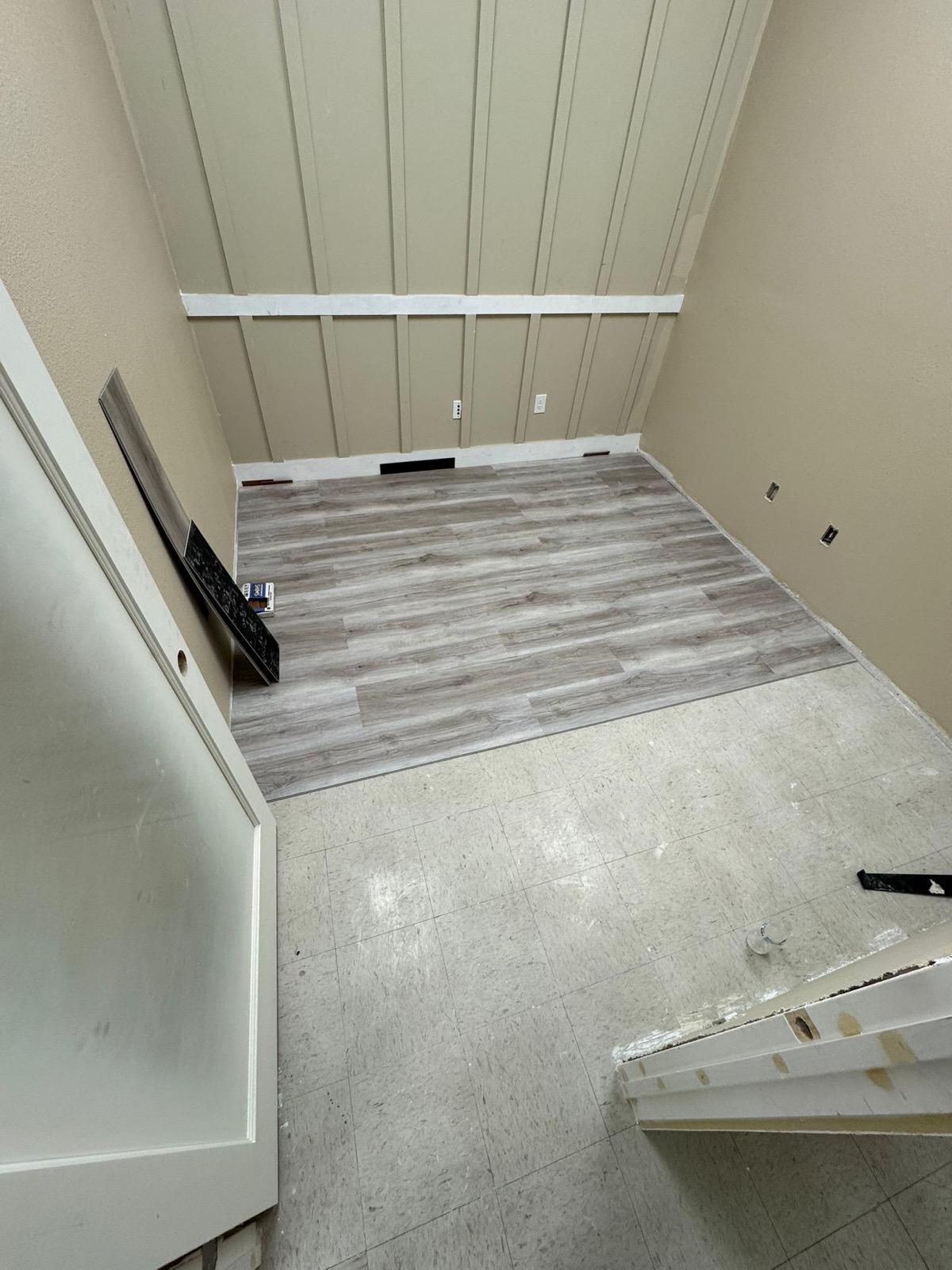 Tile flooring installation in Tampa Bay property